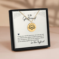 Load image into Gallery viewer, Angelett Personalized Infinity Love Necklace Engraved With Love
